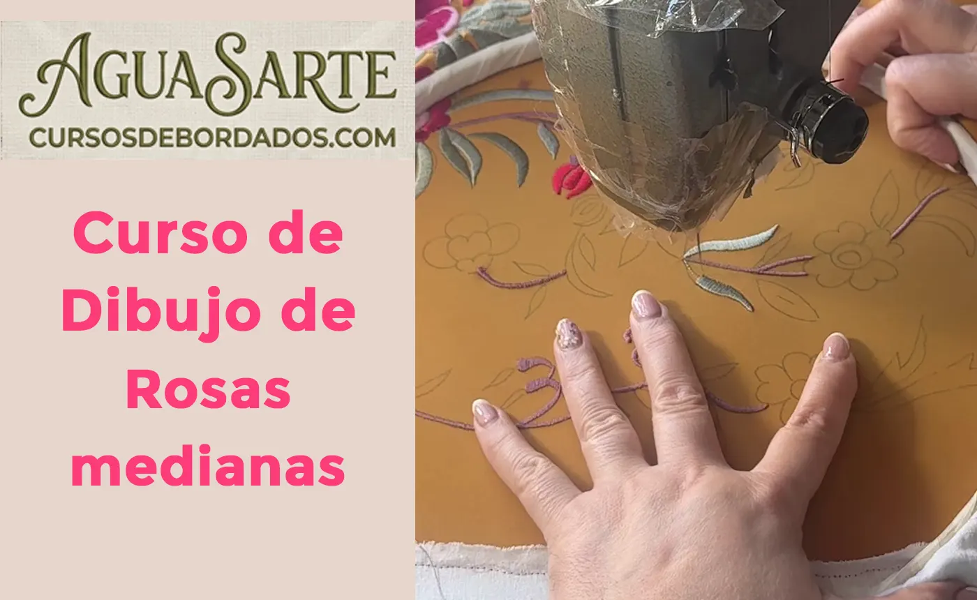 Curso de bordado a máquina