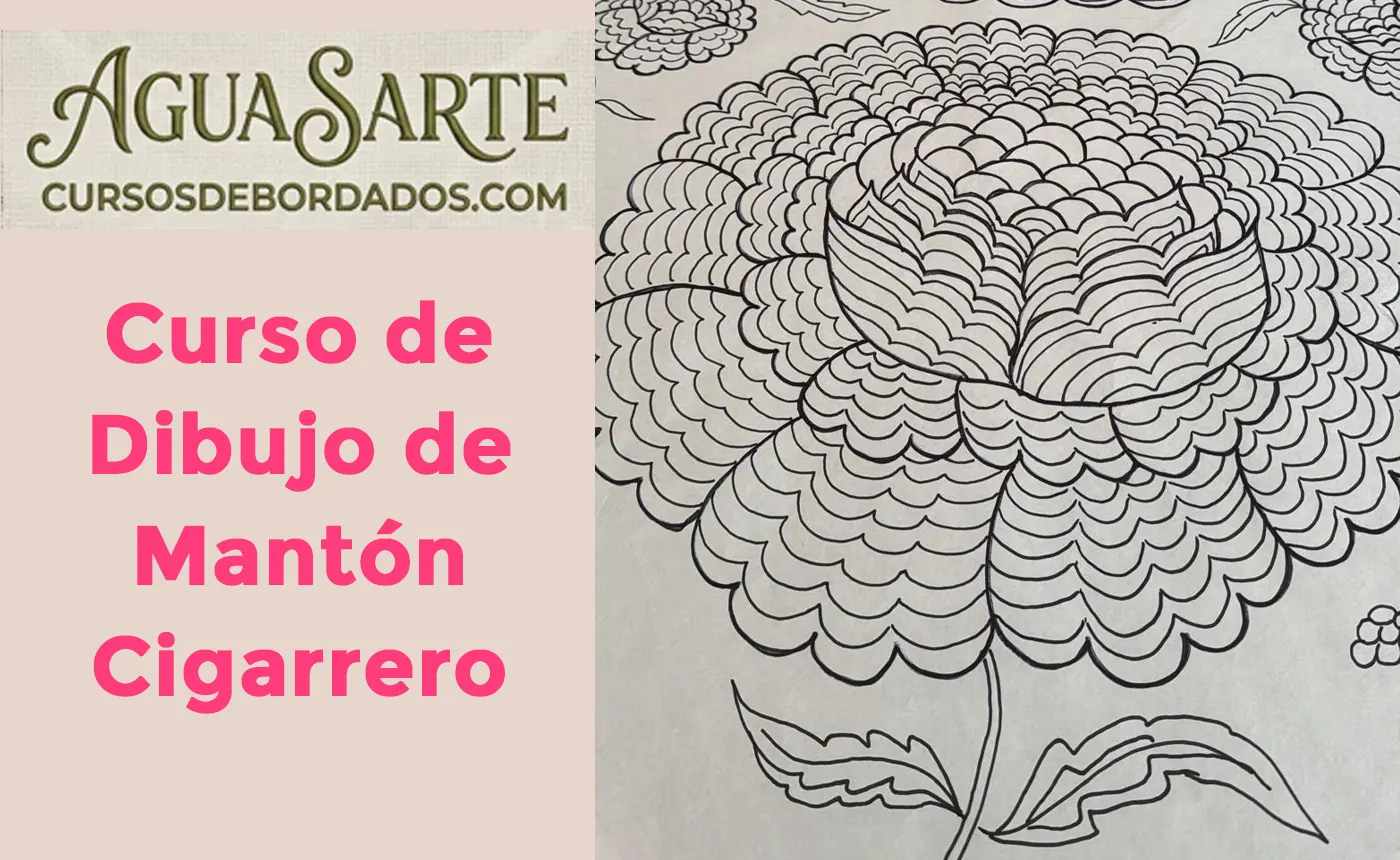 Curso de Dibujo de mantón Cigarrero