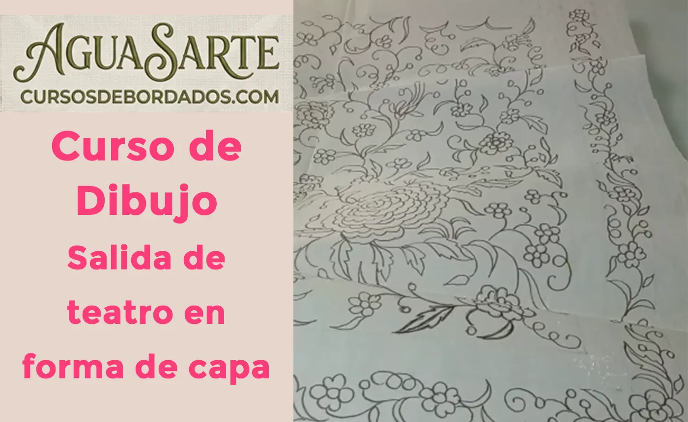 Curso de dibujo Salida de teatro en forma de capa